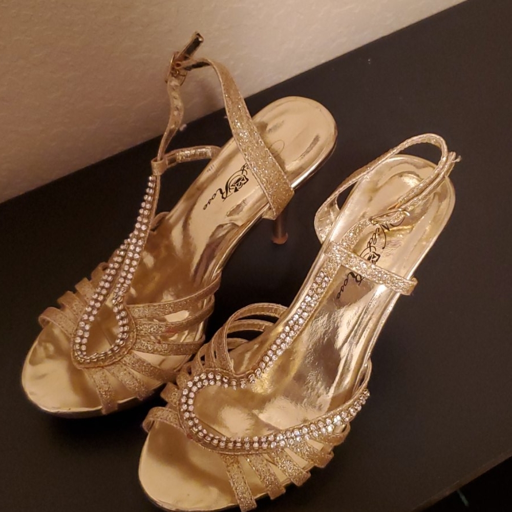 Gold Shoes